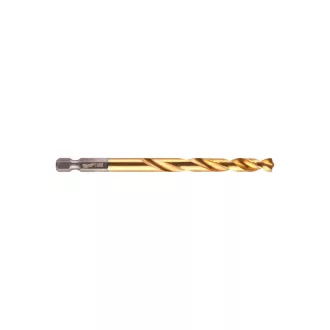   MILWAUKEE závitovkový vrták 7,0 x 109/66 mm HSS-G TiN, červená HEX - Shockwave™