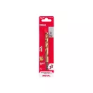 MILWAUKEE závitovkový vrták 10,5 x 122/78 mm HSS-G TiN, červená HEX - Shockwave™