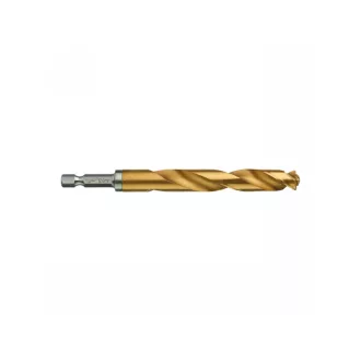   MILWAUKEE závitovkový vrták 12 x 127/82 mm HSS-G TiN, červená HEX - Shockwave™