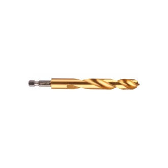   MILWAUKEE závitovkový vrták 12,5 x 128/83 mm HSS-G TiN, červená HEX - Shockwave™