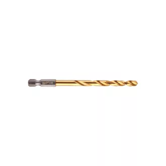   MILWAUKEE závitovkový vrták 5,5 x 104/60 mm HSS-G TiN, červená HEX - Shockwave™