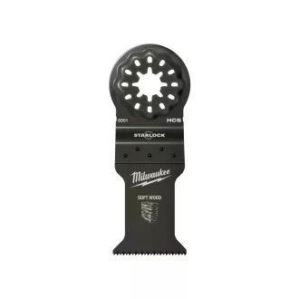   MILWAUKEE Ponorný pílový list (na mäkké drevo) 35 x 42 mm Multitool Starlock