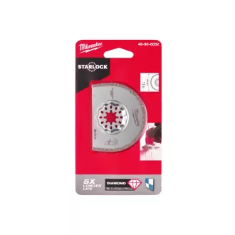   Pílový kotúč MILWAUKEE na škárovaciu hmotu 75 x 1,2 x 25 mm Multitool Starlock s diamantovým zrnom