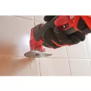 Pílový kotúč MILWAUKEE na škárovaciu hmotu 75 x 1,2 x 25 mm Multitool Starlock s diamantovým zrnom