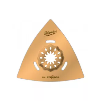   MILWAUKEE Brúsna doska na odstraňovanie malty 80 mm karbidové zrno Multitool Starlock