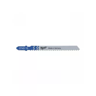   MILWAUKEE List do priamočiarej píly T127D 75/3,0 mm HSS (5 ks)