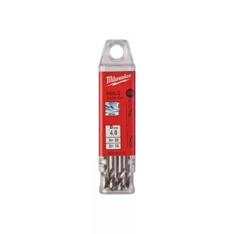  MILWAUKEE Obojstranná závitovková vŕtačka 4,0 x 55/14 mm HSS-G (10 ks)