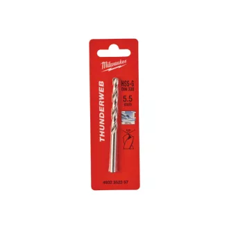   MILWAUKEE Skrutkovací vrták 5,5 x 93/57 mm HSS-G DIN 338 Thunderweb