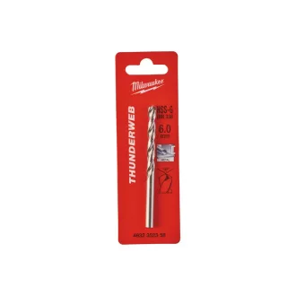   MILWAUKEE Skrutkovací vrták 6,0 x 93/57 mm HSS-G DIN 338 Thunderweb