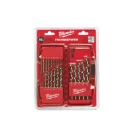 MILWAUKEE Sada skrutkových vrtákov 19 kusov 1,0-10,0 mm HSS-G DIN 338