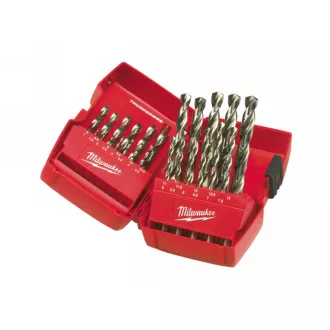   MILWAUKEE Sada skrutkových vrtákov 25 kusov 1,0-13,0 mm HSS-G DIN 338