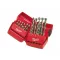 MILWAUKEE Sada skrutkových vrtákov 25 kusov 1,0-13,0 mm HSS-G DIN 338