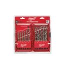MILWAUKEE Sada skrutkových vrtákov 25 kusov 1,0-13,0 mm HSS-G DIN 338