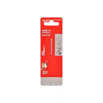   MILWAUKEE Skrutkovací vrták 1,0 x 34/12 mm HSS-G Co DIN 338 Red Cobalt (2 ks)