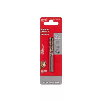   MILWAUKEE Vrták 3,5 x 70/39 mm HSS-G Co DIN 338 Red Cobalt (2 ks)