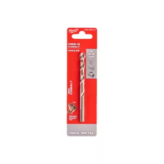   Vrták MILWAUKEE 6,8 x 109/69 mm HSS-G Co DIN 338 červený kobalt