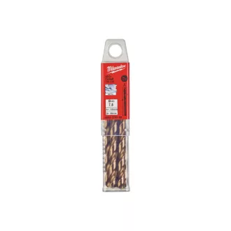   MILWAUKEE Vrták 7,5 x 109/69 mm HSS-G Co DIN 338 Red Cobalt (5 ks)