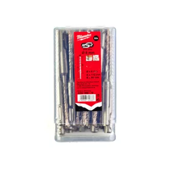   MILWAUKEE Vrták do kameňa 5,0 x 110/50 mm obojstranný SDS-Plus (50 ks)
