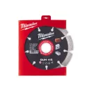 Diamantový rezací kotúč MILWAUKEE 115 x 2,2 x 10 x 22,2 mm Segmentovaný DUH