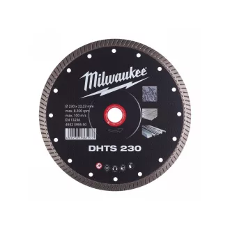   MILWAUKEE Diamantový rezací kotúč 230 x 1,9 x 10 x 22,2 mm turbo DHTS