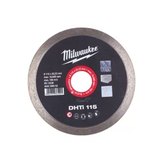   Diamantový rezací kotúč MILWAUKEE 115 x 2,0 x 8 x 22,2 mm kontinuálne DHTI