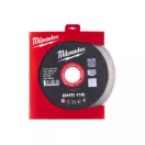 Diamantový rezací kotúč MILWAUKEE 115 x 2,0 x 8 x 22,2 mm kontinuálne DHTI