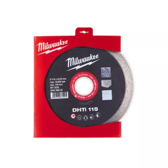   Diamantový rezací kotúč MILWAUKEE 115 x 2,0 x 8 x 22,2 mm kontinuálne DHTI