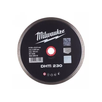   MILWAUKEE Diamantový rezací kotúč 230 x 2,6 x 8,0 x 22,2 mm súvislý