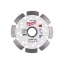Diamantový rezací kotúč MILWAUKEE 115 x 2,6 x 10 x 22,2 mm Segmentovaný HUDD