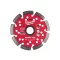 Diamantový rezací kotúč MILWAUKEE 125 x 2,6 x 10 x 22,2 mm Segmentovaný AUDD