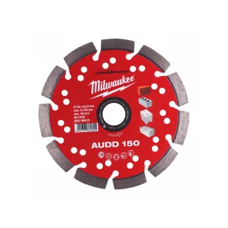   Diamantový rezací kotúč MILWAUKEE 150 x 2,6 x 10 x 22,2 mm Segmentovaný AUDD