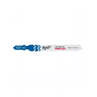   MILWAUKEE List do priamočiarej píly T123 x F 91/2,5/1,8 mm bimetal (5 ks)