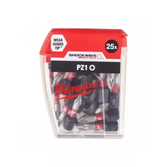MILWAUKEE Hrot bitu PZ1 x 25 mm (25 ks)