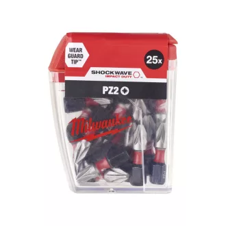 MILWAUKEE Hrot bitu PZ2 x 25 mm (25 ks)