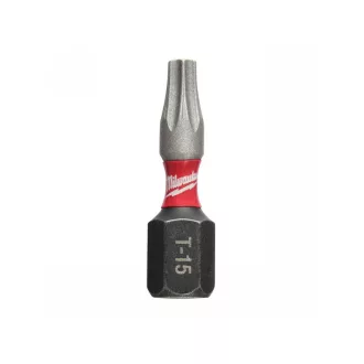 MILWAUKEE Bit hrot torx TX15 x 25 mm (2 ks)