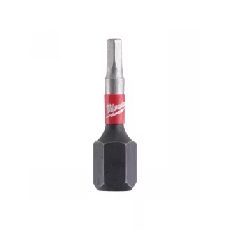  MILWAUKEE Bit hrot šesťhranný 2,5 x 25 mm Shockwave Impact Duty (2 ks)