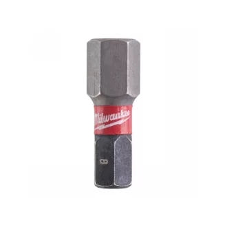   MILWAUKEE Bit hrot šesťhranný 8 x 25 mm Shockwave Impact Duty (2 ks)