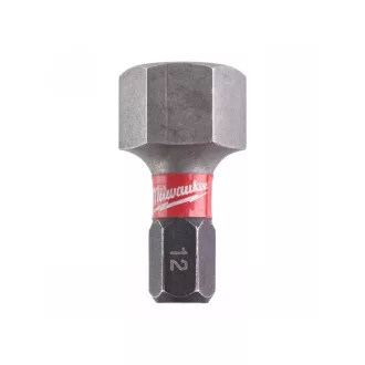   MILWAUKEE Bit hrot šesťhranný 12 x 25 mm Shockwave Impact Duty (2 ks)