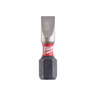 MILWAUKEE Bitový hrot SL0,8 x 5,5 x 25 mm Shockwave (2 ks)