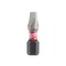 Sada bitov MILWAUKEE SL1,2 x 6,5 x 25 mm, 2 kusy Shockwave