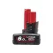 Batéria MILWAUKEE (M12B6) 12 V / 6,0 Ah