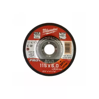 MILWAUKEE Čistiaci kotúč 115 x 6,0 x 22 mm