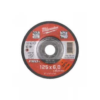 MILWAUKEE Čistiaci kotúč 125 x 6,0 x 22 mm