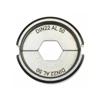   MILWAUKEE Lisovacia vložka do stroja DIN22 AL 50 Šesťhranný tvar M18 HCCT