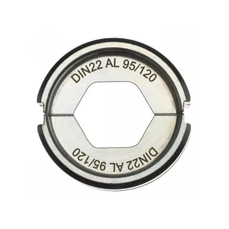   MILWAUKEE Krimpovacia vložka DIN22 AL 95/120 Šesťhranný tvar pre stroj M18 HCCT