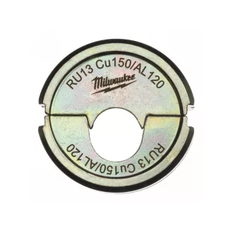   MILWAUKEE Krimpovacia vložka do stroja RU13 CU150/AL120 okrúhleho tvaru M18 HCCT109/42