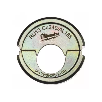   MILWAUKEE Krimpovacia vložka RU13 CU240/AL185 pre stroj okrúhleho tvaru M18 HCCT109/42