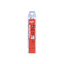 MILWAUKEE Skrutkovací vrták 8,6 x 125/81 mm HSS-G DIN 338 Thunderweb (5 ks)