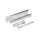 MILWAUKEE Sada nástrčných kľúčov 32 kusov 3/8" 6-19 mm