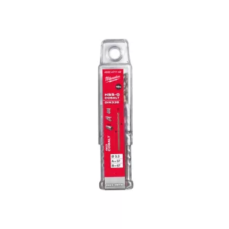   MILWAUKEE Vrták 3,3 x 67/37 mm HSS-G Co DIN 338 Red Cobalt (10 ks)